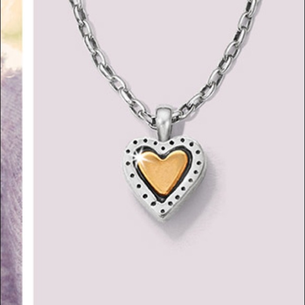 Brighton Two Tone Heart Necklace